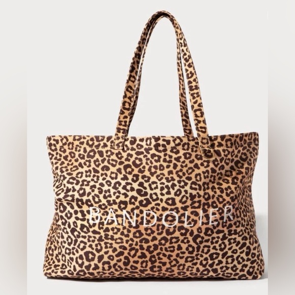 BANDOLIER Leopard Tote NWT MSRP $48 - Picture 4 of 6